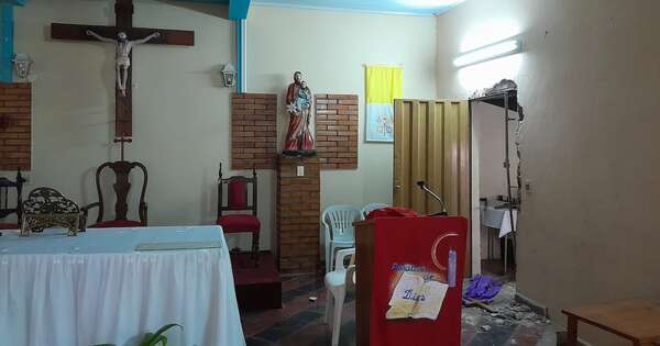 La Nación / Roban una capilla de Villa Elisa por segunda vez en dos meses