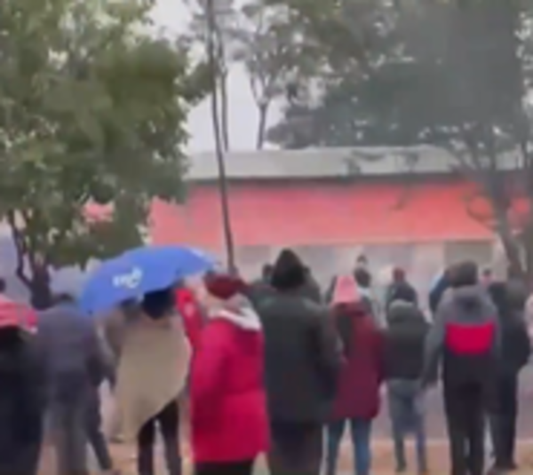 Protesta en Arroyito termina con heridos y detenidos - Paraguay.com