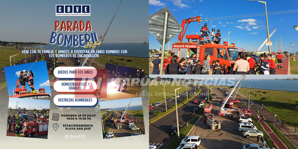 INVITAN A PARTICIPAR DE LA “PARADA BOMBERIL 2024” EN LA CIUDAD DE ENCARNACIÓN - Itapúa Noticias