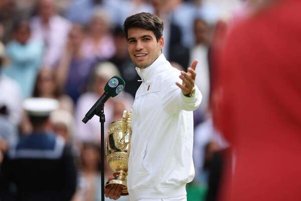 Carlos Alcaraz: “Es un sueño para mí ganar en Wimbledon” - Tenis - ABC Color