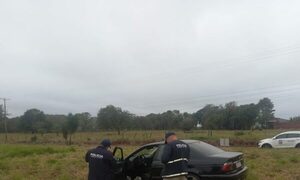 Asesinar a un hombre dentro de su vehículo en Canindeyú