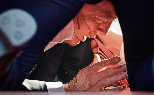 Trump pasa el día recluido en su club de Nueva Jersey, con todos los accesos blindados