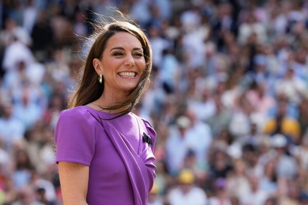 Kate Middleton hace su segunda aparición desde el diagnóstico de cáncer y asiste a Wimbledon