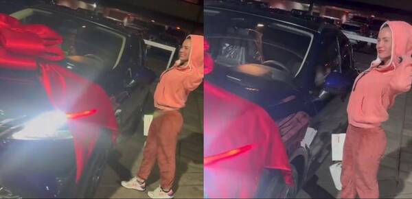 Le regalaron una camioneta 0Km para que pueda visitar a su “amorcito”