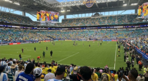 La final de la Copa América se atrasa media hora tras los incidentes con hinchas colombianos