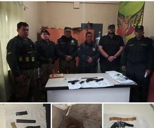 Hallan armas en celda de un interno del PCC