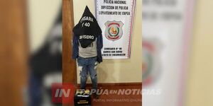 APREHENDEN A HOMBRE POR HURTO Y RECUPERAN OBJETO ROBADO EN ENCARNACIÓN - Itapúa Noticias