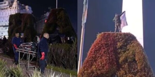 Hincha argentino muere tras caer de un cartel antes de la final de la Copa América