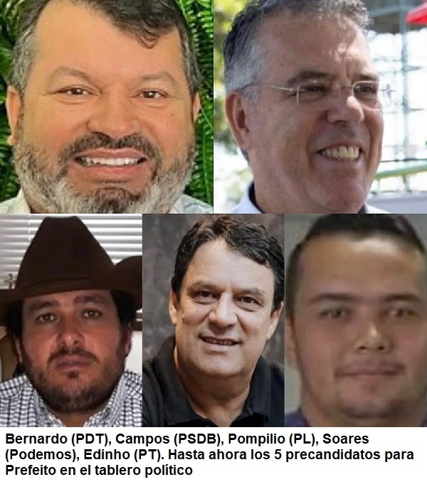 En la última semana antes de las convenciones, Ponta Porã tiene 5 precandidatos para Prefeito