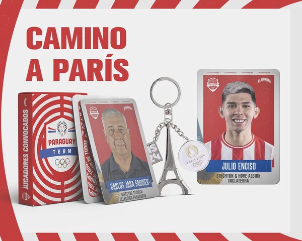 Enciso disputará los Juegos Olímpicos de París con la Albirroja Sub 23 - trece