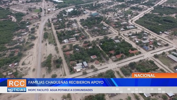 Video: Familias chaqueñas reciben apoyo con provisión de agua potable a través del MOPC