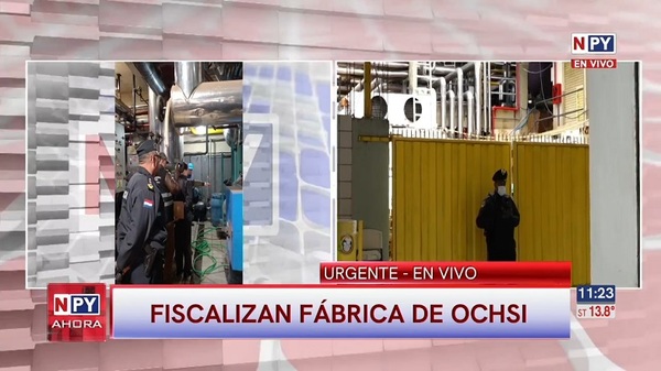 Nueva fiscalización a la planta de Ochsi tras fuga de combustible - Noticias Paraguay