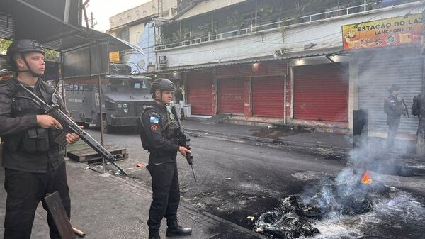 Lanzan una megaoperación policial en 10 favelas de Río de Janeiro