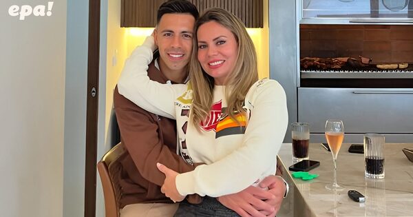 ¡Full pastelosa! Dahiana Bresanovich celebra el regreso de Blas Riveros