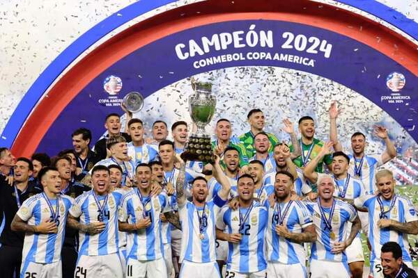 Argentina se corona bicampeón de América •