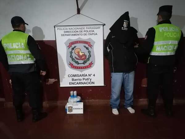 Policía detiene a conductor totalmente alcoholizado en Encarnación