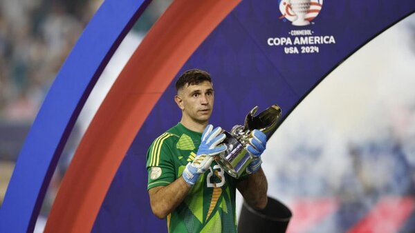 Emiliano Martínez, mejor portero de la Copa América
