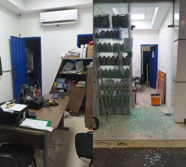 Asalto millonario a estación de servicio en Yaguarón - Policiales - ABC Color