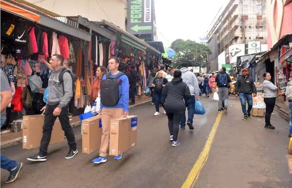 Se incrementa movimiento comercial en Ciudad del Este con frente frío - ABC en el Este - ABC Color