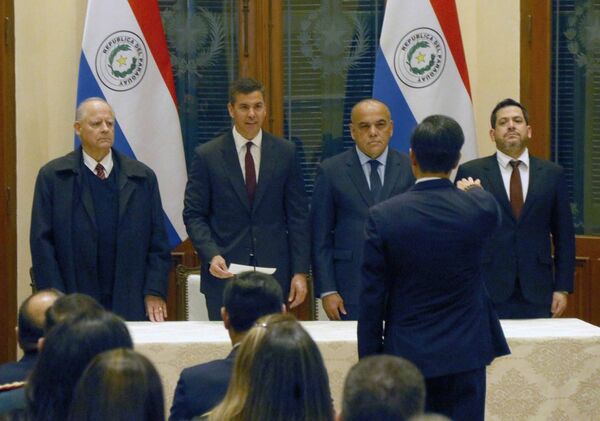 Presidente Benítez Riera participó de acto de juramento de embajador