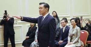 Diario HOY | Mario Toyotoshi jura como nuevo embajador paraguayo en Japón