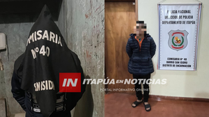 DETIENEN A DOS SUJETOS Y RECUPERAN OBJETOS HURTADOS EN ENCARNACIÓN - Itapúa Noticias