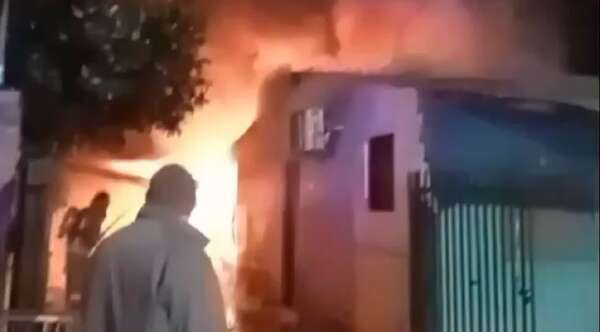 Incendio en supuesto depósito clandestino de combustible en Lambaré - Noticiero Paraguay
