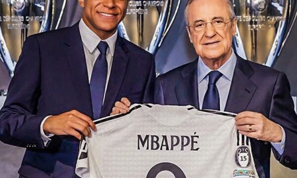 Presentan a Mbappé en Real Madrid