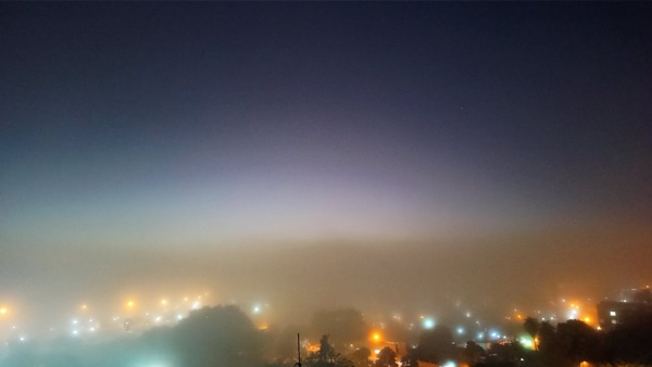 Aterrizaje y despegue de vuelos impedidos por la neblina