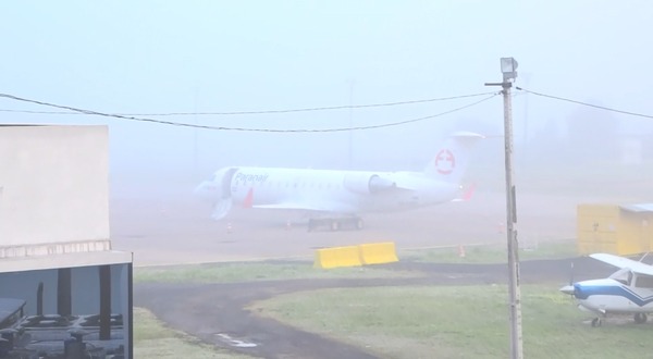 Intensa niebla obliga a desviar vuelos y retrasar salidas en el Silvio Pettirossi - trece