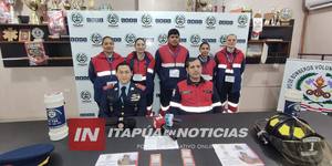 BOMBEROS DE ENCARNACIÓN LANZARON OFICIALMENTE SU 8° COLECTA ANUAL - Itapúa Noticias
