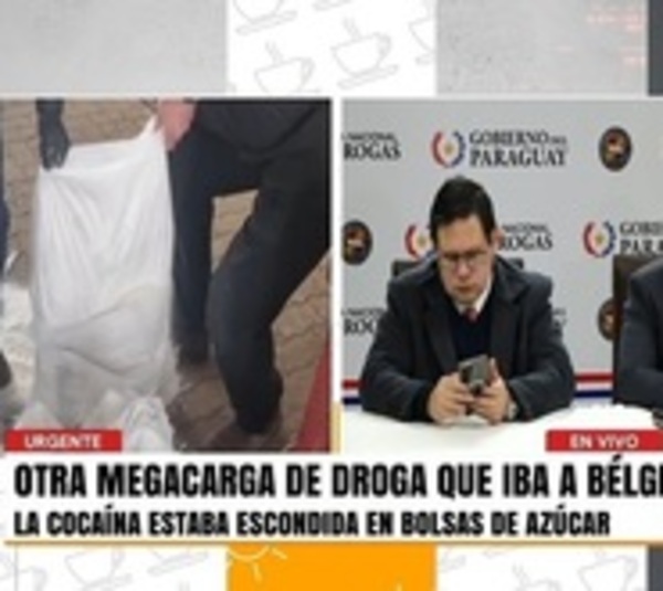 DNIT y Senad confirman nuevo récord de cocaína incautada - Paraguay.com