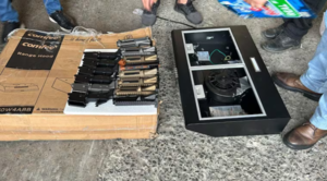 Armas incautadas en el aeropuerto valen G. 3.000 millones en el mercado negro