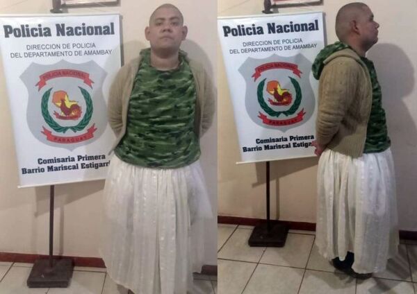 Intento de robo en un hipermercado por un travesti Brasileño