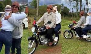 [VIDEO] ¡Prohibido ser desagradecida! Marilina le regaló una moto a su famoso “tío Mario”