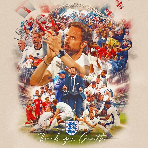 Gareth Southgate da por finalizado su ciclo al frente de Inglaterra