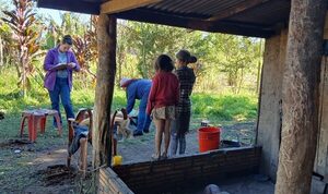 USF Minga Porã llega a las casas con difícil acceso