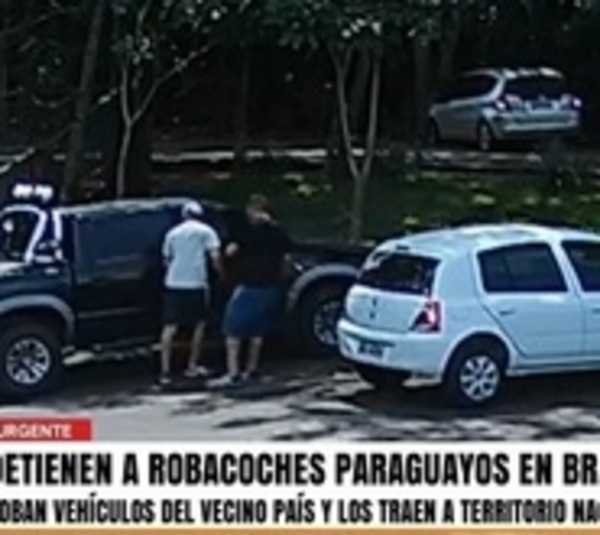 Detienen en Brasil a dos paraguayos robacoches - Paraguay.com