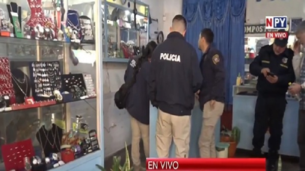 Violento asalto a joyería de Mercado 4 - Noticias Paraguay
