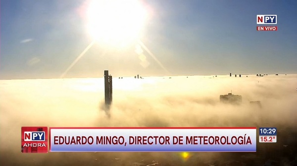 Asunción amaneció cubierta por la niebla - Noticias Paraguay