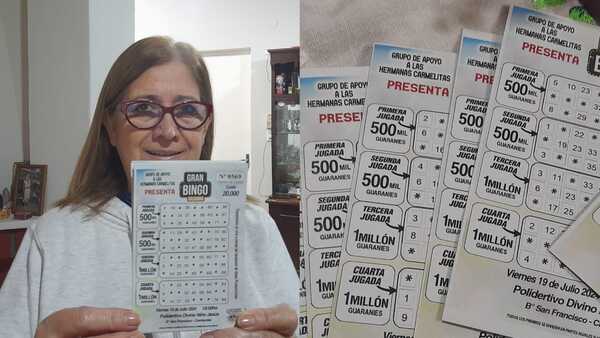 Comisión de Apoyo a las Hermanas de las Carmelitas organiza bingo benéfico para recaudar fondos