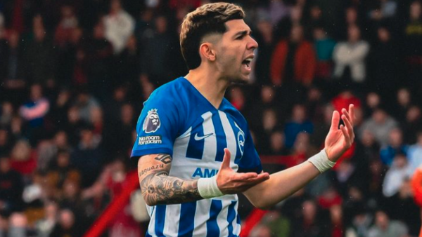 Julio Enciso se plantó ante el presidente del Brighton para representar a su país