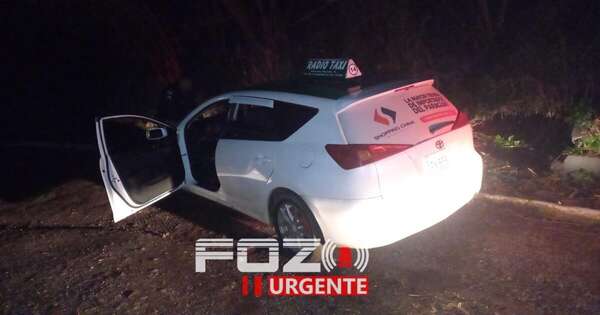 Diario HOY | Hallan abandonado taxi paraguayo robado en Brasil