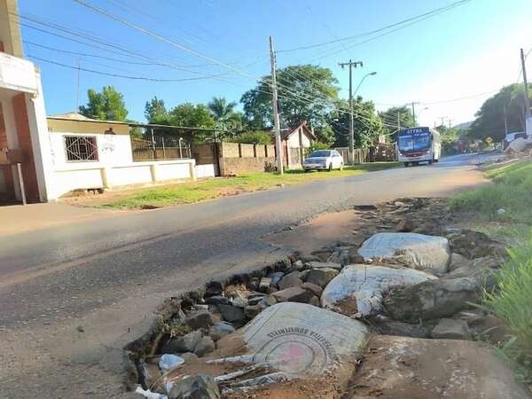 Pobladores de Cabañas piden al MOPC que se reparen las calles - Nacionales - ABC Color