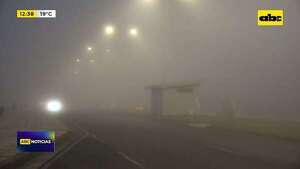 Video: Una densa neblina cubrió gran parte del país - ABC Noticias - ABC Color
