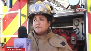 Controlan fuego en una vivienda de Ñemby - Noticias Paraguay