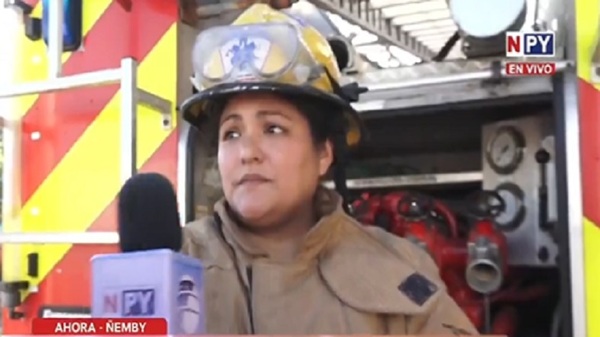 Controlan fuego en una vivienda de Ñemby - Noticias Paraguay
