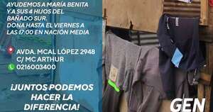 La Nación / GEN inicia campaña de ayuda a humilde familia del Bañado Sur