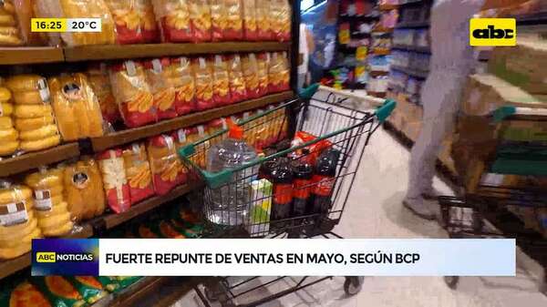 Video: fuerte repunte de ventas en mayo, según BCP - ABC Noticias - ABC Color