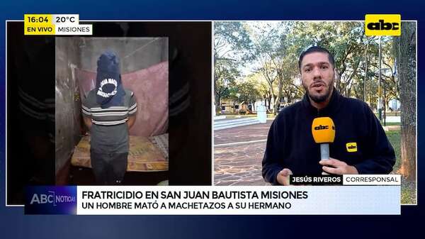 Fratricidio en Misiones: un hombre mató a machetazos a su hermano - ABC Noticias - ABC Color